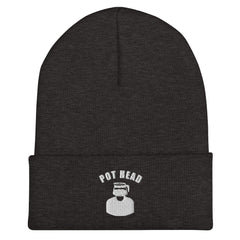 Pot Head Cuffed Beanie