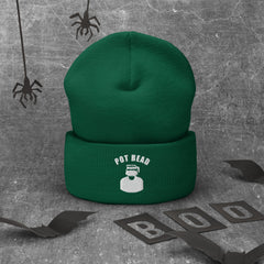 Pot Head Cuffed Beanie